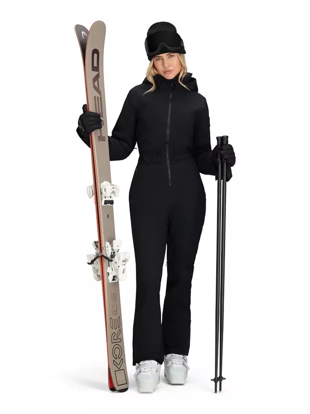 Obermeyer Women's Black Ski Snowsuit One-Piece